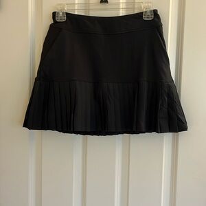 Black golf skirt